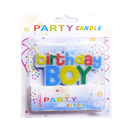 Birthday Boy Candles